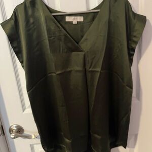 LOFT Green Women's Blouse